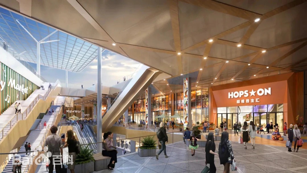 北京超极合生汇室外中庭LED大屏